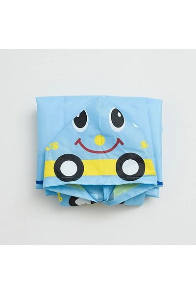 THEFOF Girl's & Boy's Raincoat Cartoon Patterned Waterproof Practical