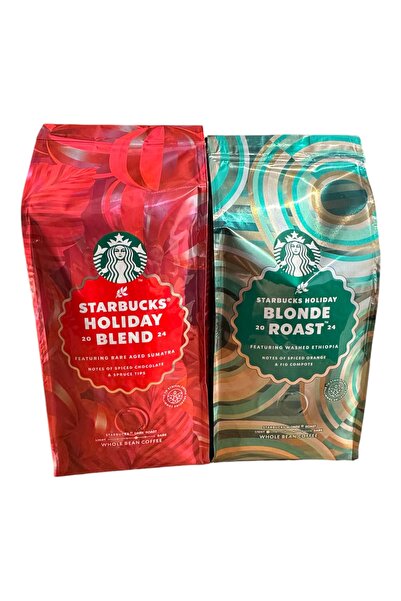 Starbucks Çekirdek Kahve Holiday Blend & Holiday Blonde 2x250gr