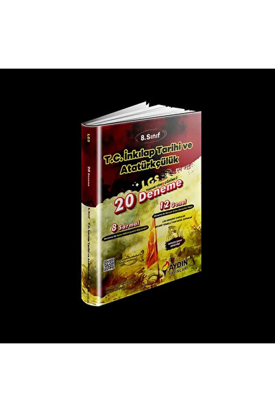 Aydın Yayınları 8.SINIF İNKILAP TARİHİ 20Lİ DENEME