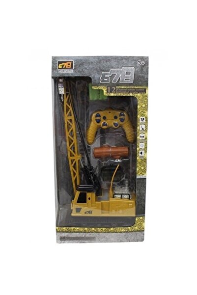 CAN OYUNCAK Uzaktan Kumandalı Şarjlı Vinç