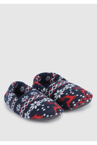 Twigy Γυναικείες παντόφλες Navy Blue House