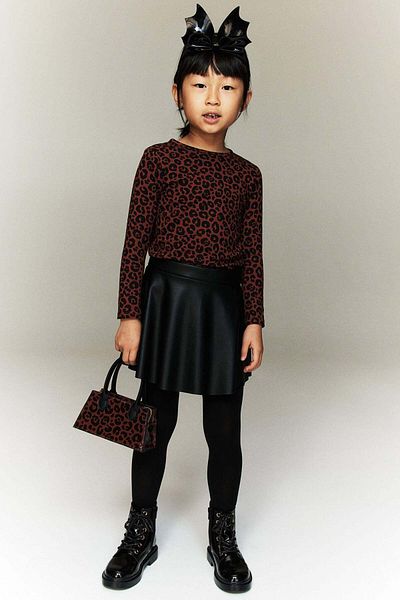 H&M Printed jersey top