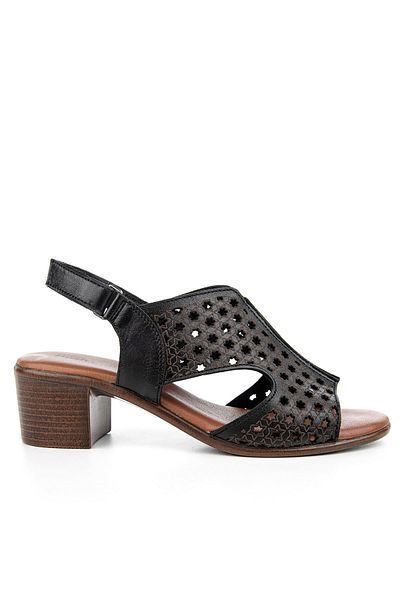 Hush Puppies Дамски сандали от естествена кожа с анатомична подметка Fito