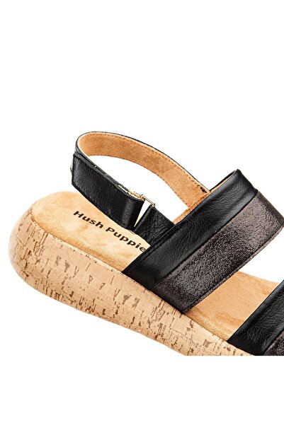 Hush Puppies Lett Black Women's Sandals - 624210 -hp-01 Model