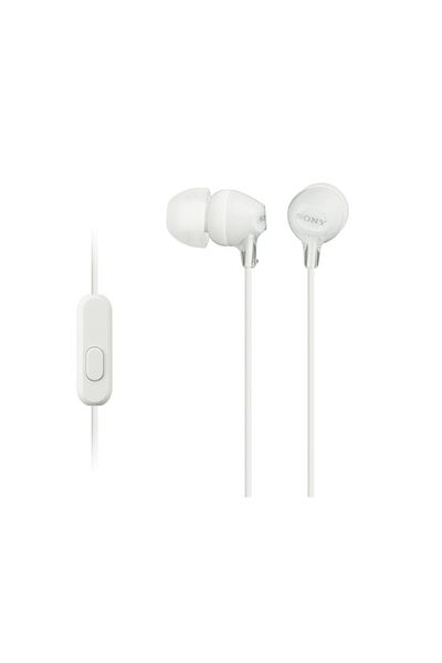 Sony In ear Headphones MDREX15APWHITE, White Color