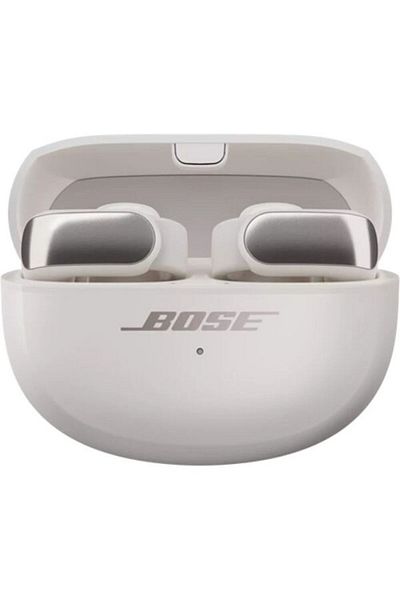 Bose Ultra Open Earbuds | OpenAudio Technology  Up to 48 Hours Battery Life | White Smoke