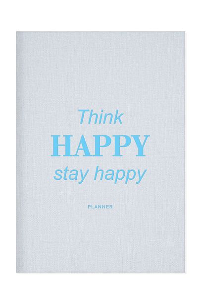 Le Color Blue Linen Agenda Book - 15X21 Timeless Planner