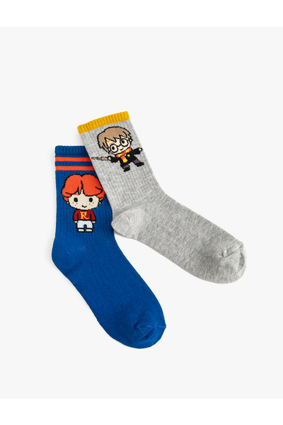 Koton 2 пакета Хари Потър лицензирани чорапи