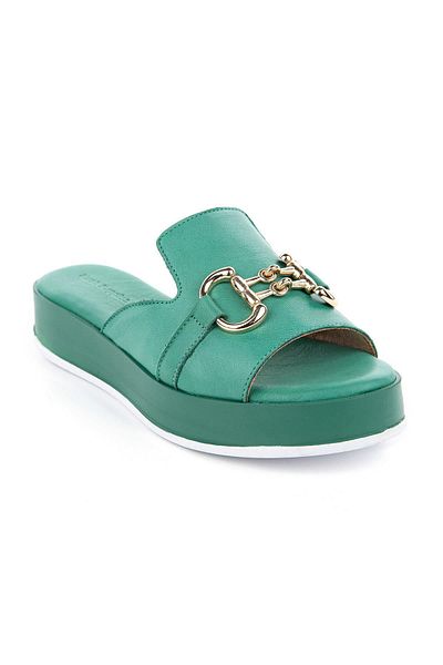 Hush Puppies Asan Anatomical Sole Genuine Leather Women's Slippers