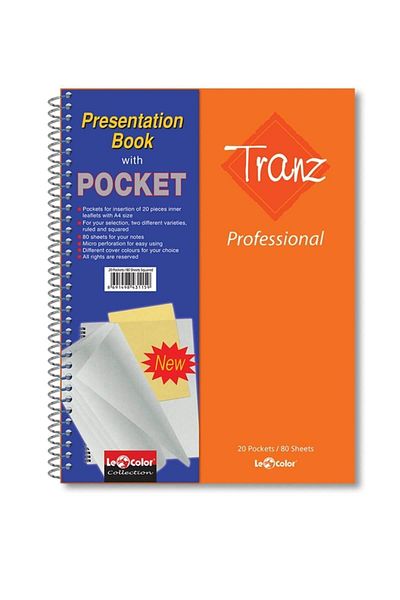 Le Color A4 Snow Orange - TRANZ PROF 160 SY Defensible