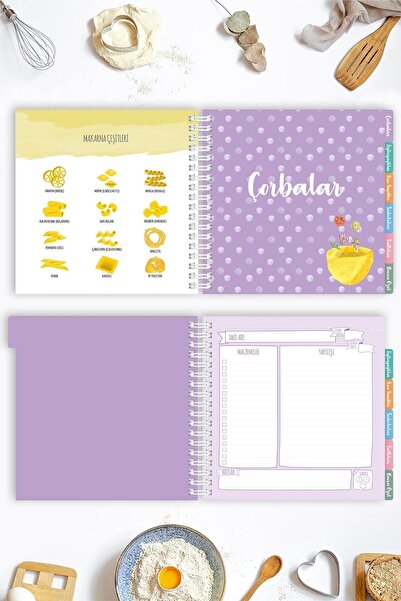 Le Color Yemek Tarif Defter 100sy Spırallı