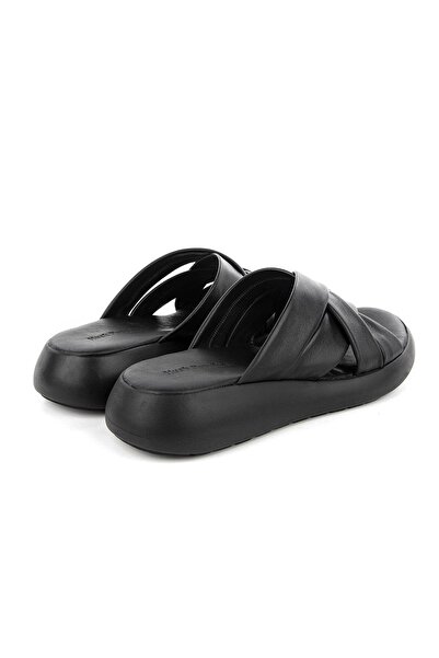 Hush Puppies Genuine Leather Atata Anatomical Women's Slippers