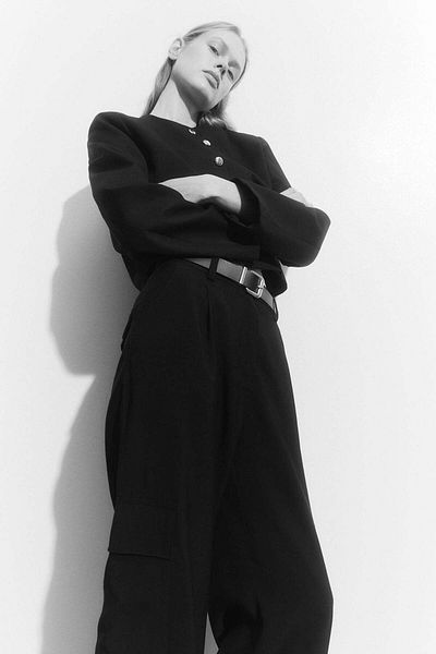 H&M Wide cargo trousers