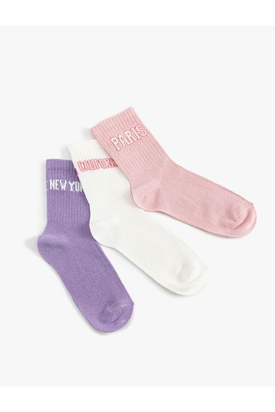 Koton Set of 3 Socks Multicolored