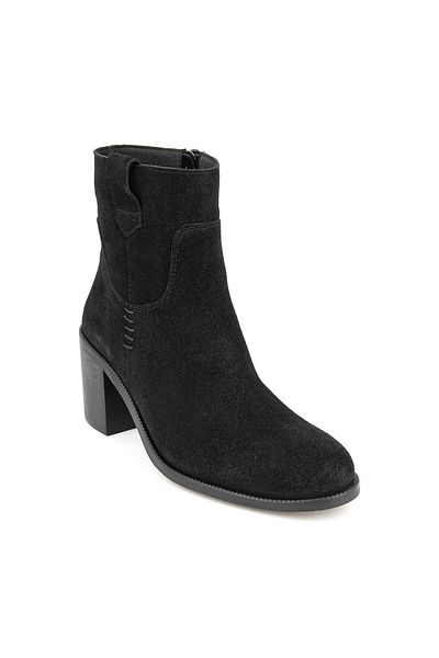 Muya Zack 6 Point Anatomical Sole Heel Spur Genuine Leather Women's Boots