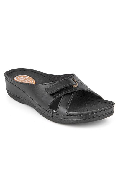 Muya Clara Anatomical Sole and Gel Supported Heeled Women's Slippers - Four Seasons