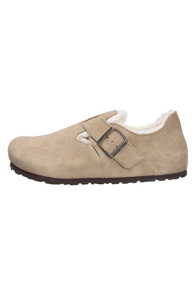 Birkenstock Pantolette mit tiefem Fußbett LONDON SHEARLING