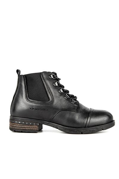 Muya Rosalina Anatomical Sole - Genuine Leather Women's Boots with Heel Spur Laces