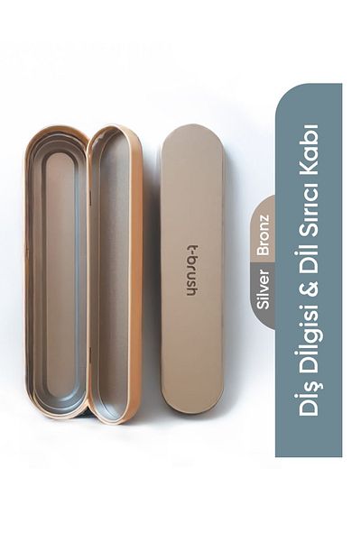TBRUSH Metal Cup - Tongue Scraper and Tooth Eraser Cup