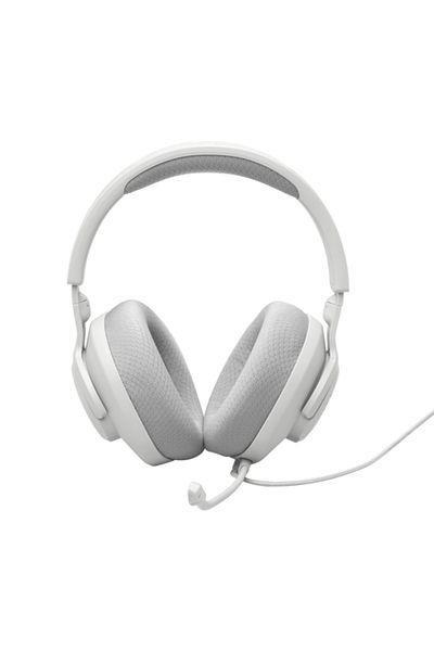JBL Quantum 100M2 Wired Over Ear Gaming Headset - White
