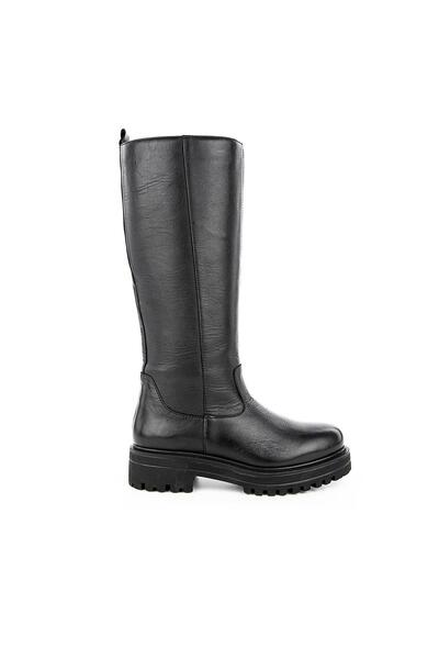 Muya Chadwick Genuine Leather Women's Boots with Anatomical Sole and Zipper