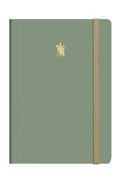 Le Color Green Lined Minimal Notebook - 17X24Cm