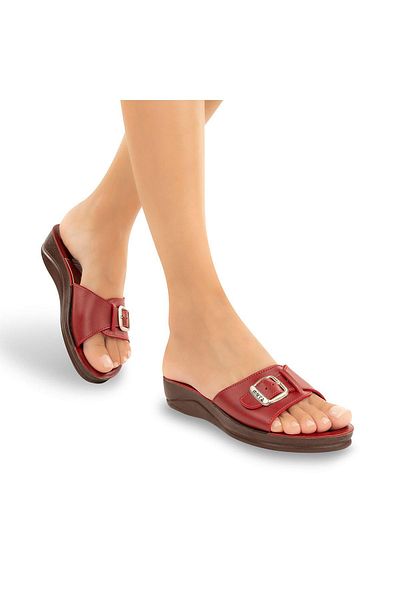 Muya Candy 6 Point Anatomical Sole Heel Spur Four Seasons Women's Slippers