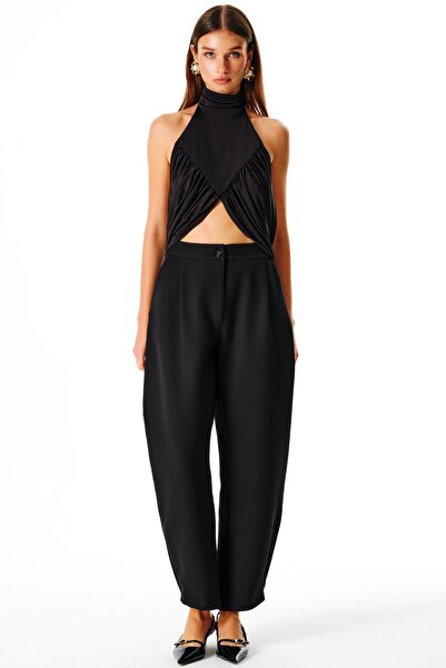 Love On Friday Neya Open Back Top (Black)