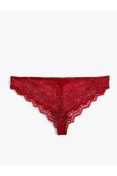 Koton Lace Detailed Brazilian Panties