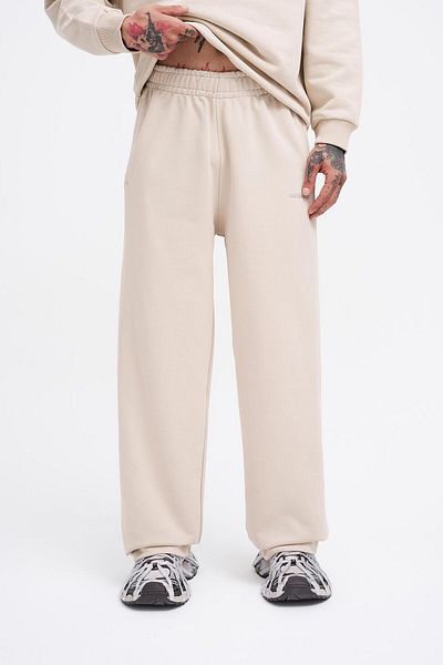 Machinist Ανδρικό Basic Diagonal Baggy Ανοιχτό Μπεζ Φούτερ