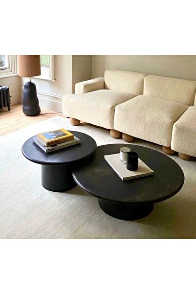 Sinem Şahin Mimarlık Ahşap 2li Sehpa