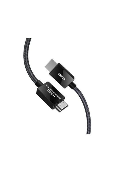 Anker HDMI 2.1 Cable | 8K Ultra HD Compatible | 6.6 Ft | A8743H11 | Black Color