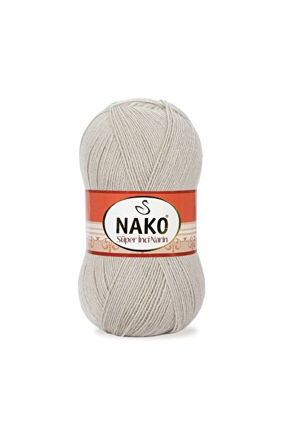 NAKO Süper İnci Narin Açık Bej 24015