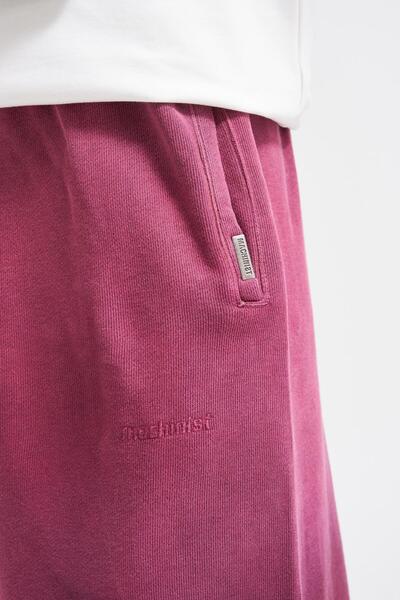 Machinist Men's Grandient Washed Baggy Red Sweatpants