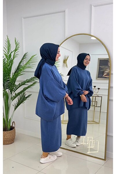 VALENS BOUTİQUE Σετ Πλεκτό Φούστα Φαρδιά Εφαρμογή Nova