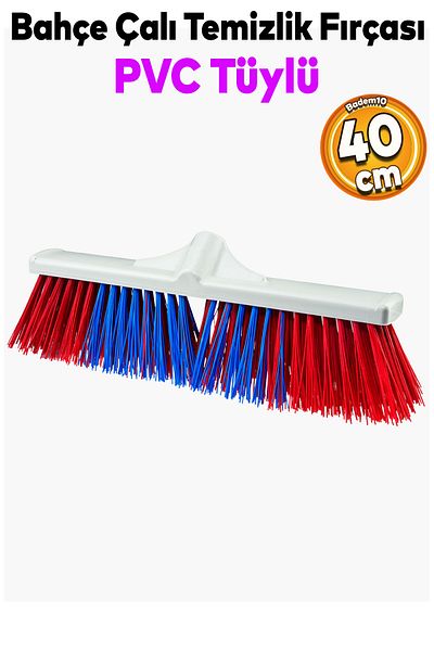 Badem10 40cm Plastic Pile Brush - Garden Shrub Cleaning Space Brush