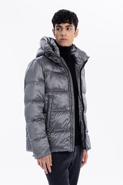 GMG FIRENZE Gmg Fırenze Gray Men's Coat Gu24Mfw05012
