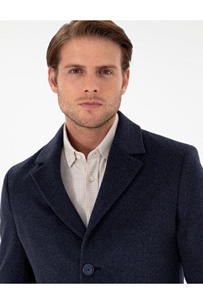 Pierre Cardin İndigo Ex. Slim Fit Kaşe Kaban 50291017-VR028