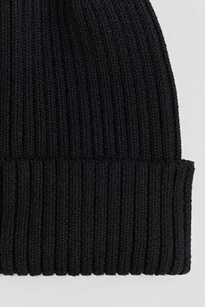 H&M Lastik Örgülü Bere