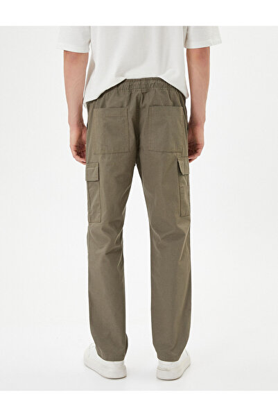 Koton Khaki színű férfi nadrág - 4sam40007hw modell