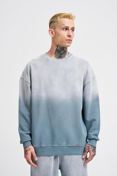 Machinist Ανδρικό φούτερ Ghost Washed Gradient