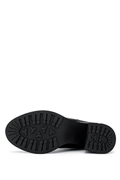 Tamer Tanca Kadın Hakiki Deri Siyah Deri Casual Bot