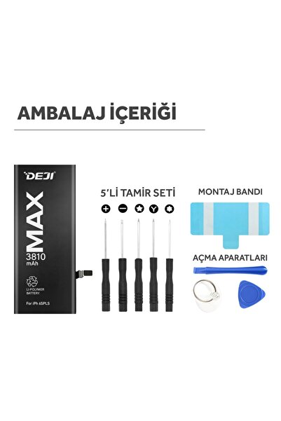 SenalStore iPhone 6S Plus Batarya Mucize Batarya Deji 3810mAh