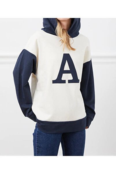 Tex Republic Ženska Štampano Sa kapuljačom tamnoplava Oversize kroj majica sa...