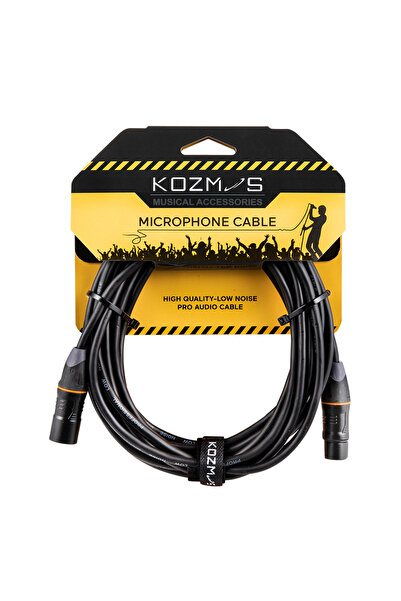 KOZMOS Kcl-020-10m - Xlr(E)/xlr(D) 10m mikrofonski kabl