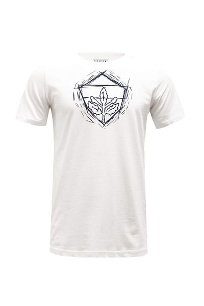 Fenerium Fenerbahce Herren Tribune Skizzieren Logo Weiss