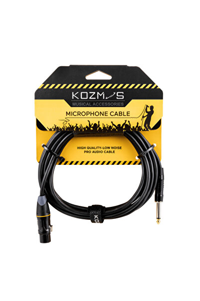 KOZMOS Kcl-062-3m Xlr-ts 6,35mm Mono 3mt Kablo
