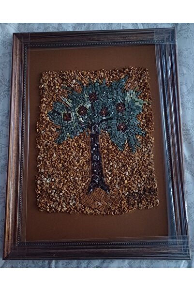KYBELE SANAT HAYAT AĞACI  MOZAİK TABLO