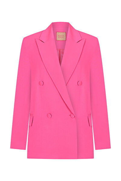 Whenever Company Pembe Candy Cloud Oversize Vatkalı İçi Astarlı Krep Premium ...