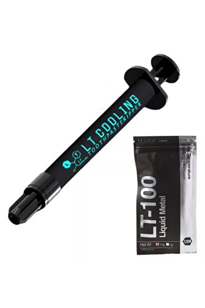 LT COOLING LT-100 معجون حراري معدني سائل معدني 128 وات/M.K 1.5 GR.